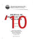 Journal of Microelectronic Research 2010 by A. Chadwick, K.D. Hirschman, Christopher Chao, Duk Hwang, Harry Zhiyuan Hu, Z.S. Bittner, M. Harris, S. Polly, C. Bailey, S.M. Hubbard, Robert Brown, Nathaniel R. Lozier, Michael P. Brindak, Ken Nagarnatsu, K.L. Johnson, S.L. Rommel, M. Barth, D. Pawlik, P. Thomas, Justin DelMonte, James D. Driscoll, Jake Leveto, D. Cabrera, Greg Madejski, Arnob L. Alarn, A. Chadwick, Jeffrey Traikoff, Steven P. Washer, and Tal R. Nagourney